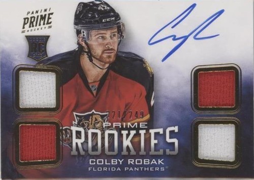 2012-13 Panini Prime - Colby Robak #124