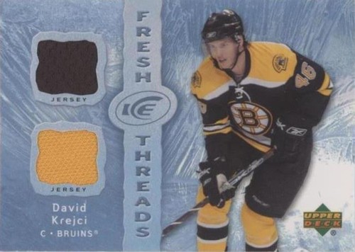 2007-08 Upper Deck Ice - David Krejci #FT-DK