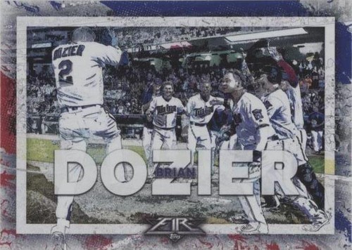 2017 Topps Fire - Brian Dozier #WO-12