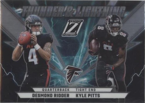 2022 Panini Zenith Desmond Ridder Kyle Pitts #TL-DK