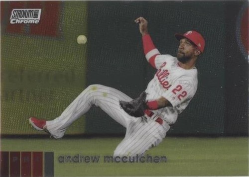 2020 Topps Stadium Club Chrome - Andrew McCutchen #77