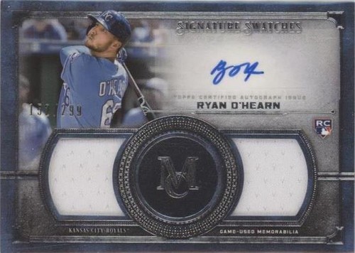 2019 Topps Museum Collection - Ryan O'Hearn #SSDA-RO