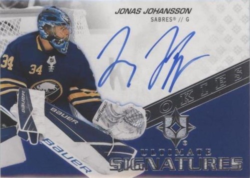 2020-21 Upper Deck Ultimate Collection - Jonas Johansson #USR-JJ