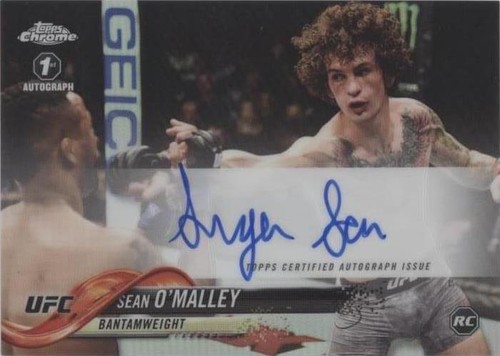 2018 Topps Chrome UFC - Sean O'Malley #FA-SOM