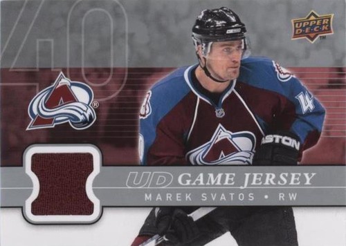 2008-09 Upper Deck - Marek Svatos #GJ2-SV