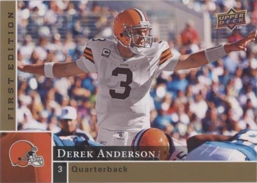 2009 Upper Deck First Edition Derek Anderson #36