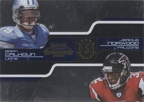 2006 Playoff Contenders Brian Calhoun Jerious Norwood #RND-15