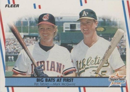 1988 Fleer - Mark McGwire Pat Tabler #633