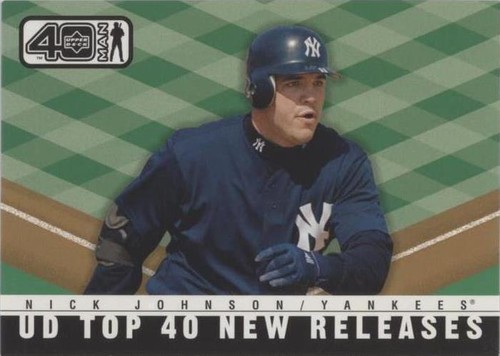 2002 Upper Deck 40 Man - Nick Johnson #1048