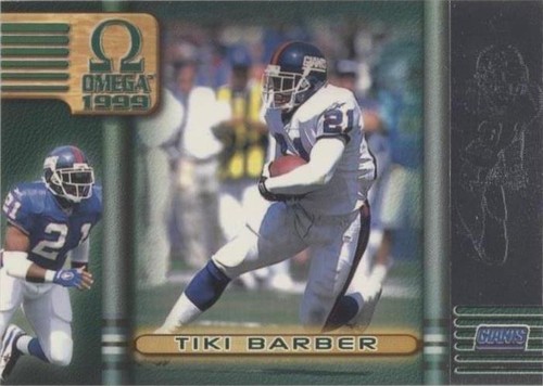 1999 Pacific Omega Tiki Barber #154
