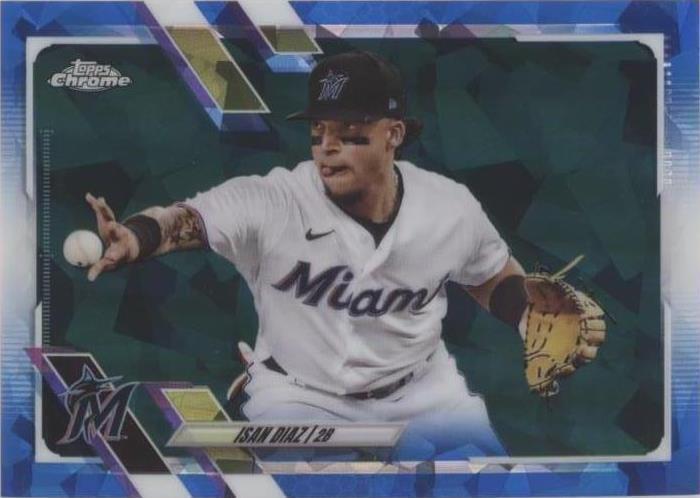2021 Topps Chrome Sapphire Edition - Isan Diaz #364