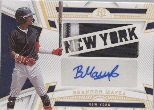 2023 Panini National Treasures - Brando Mayea #DMS-BM