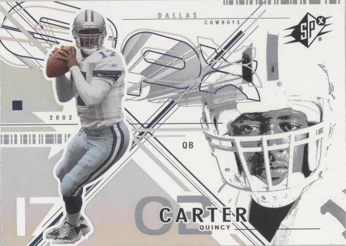 2002 SPx Quincy Carter #47