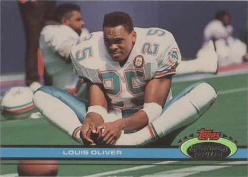 1991 Topps Stadium Club Louis Oliver #90
