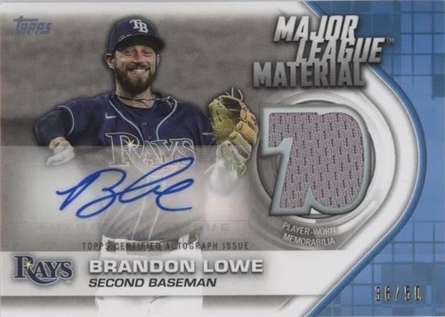 2021 Topps - Brandon Lowe #MLMA-BL