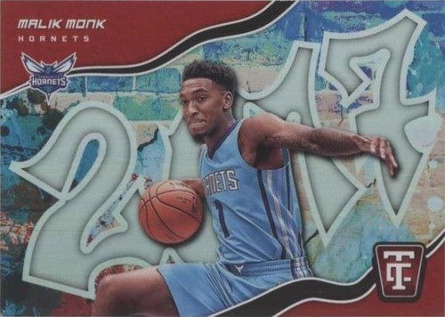2024-25 Panini Totally Certified Malik Monk Orange Mirror