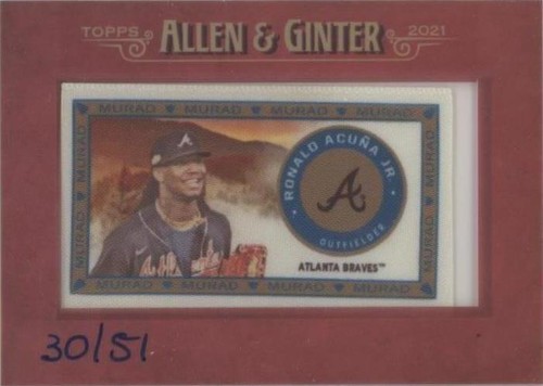 2019 Topps Allen & Ginter X【R Acuna Jr.】 2019 Topps Allen & Ginter Ronald Acuna Jr #25 | eBay