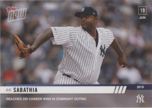 2019 Topps Now - C.C. Sabathia #399