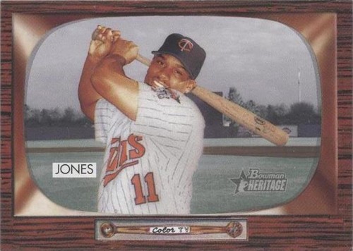 2004 Bowman Heritage - Jacque Jones #161