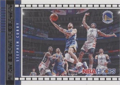 2021-22 Panini NBA Hoops Stephen Curry SLAM!!! SSP HOLO