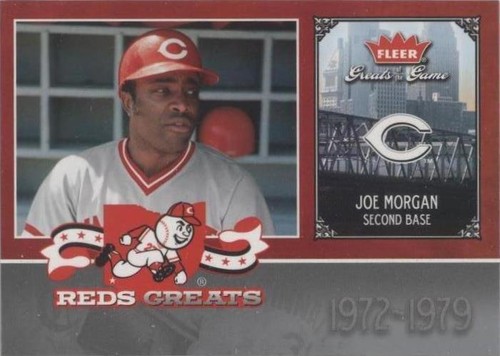 2006 Fleer Greats of the Game - Joe Morgan #CIN-JM