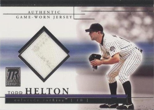 2002 Topps Reserve - Todd Helton #TRJ-TH