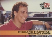 1992 Pro Set NHRA - Richard Hartman #53