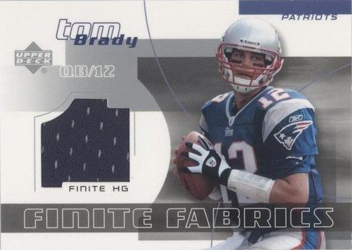 2004 Upper Deck Finite HG Tom Brady #FF-TB