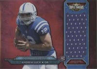 2012 Topps Triple Threads Andrew Luck #TTRJR-4