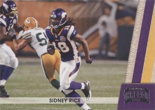 2011 Panini Threads Sidney Rice #84