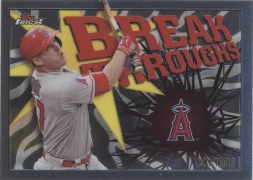 2017 Topps Finest - Mike Trout #FB-MT