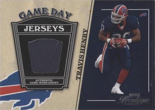 2004 Playoff Prestige Travis Henry #GJ-4