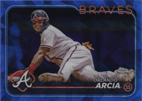 2024 Topps Chrome Sapphire Edition - Orlando Arcia #88