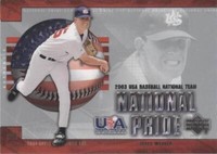 2004 Upper Deck - Jered Weaver #USA6