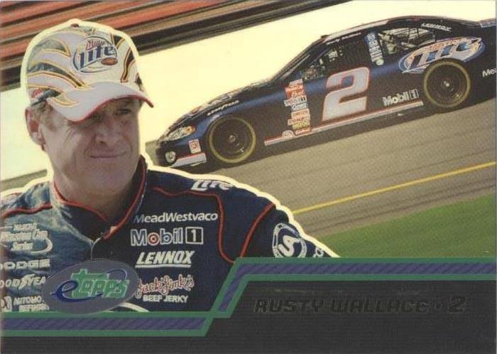 2003 eTopps NASCAR - Rusty Wallace #7