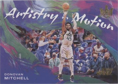 2021 Panini Court Kings Red #66 Donovan Mitchell /149 | eBay