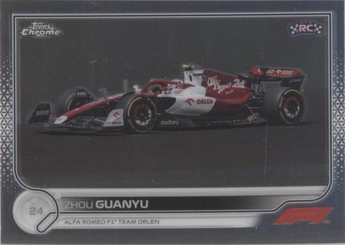 2022 Topps Chrome Formula 1 - Zhou Guanyu #126