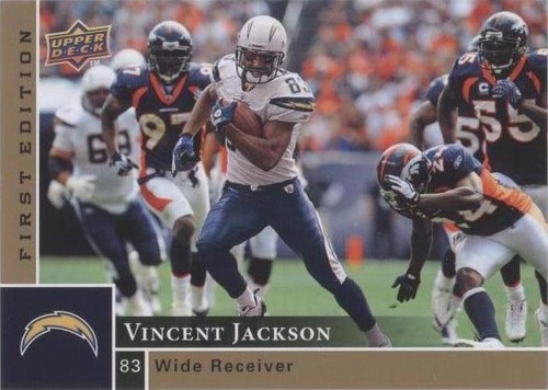 2009 Upper Deck First Edition Vincent Jackson #127