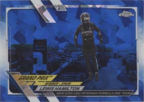 2021 Topps Chrome Sapphire Edition Formula 1 - Lewis Hamilton #143