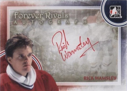 2012-13 In the Game Forever Rivals Series - Rick Wamsley #A-RWA