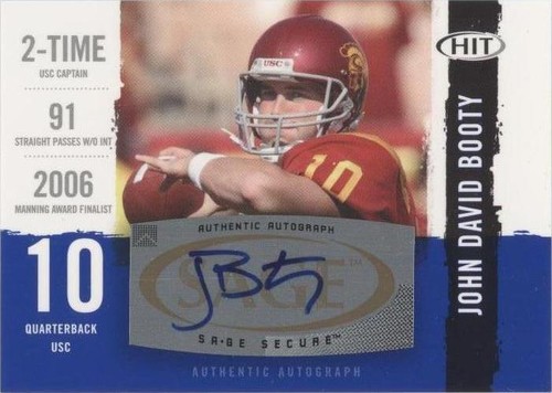 2008 SAGE Hit John David Booty #A1