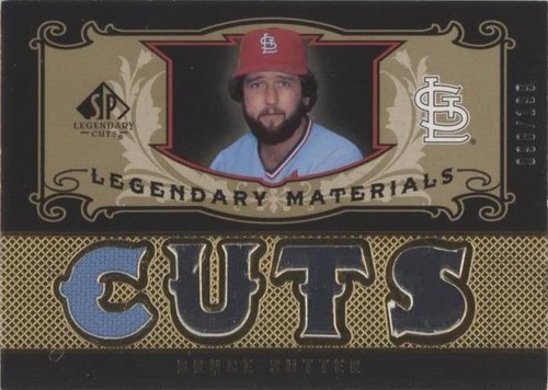 2007 SP Legendary Cuts - Bruce Sutter #LM-BS