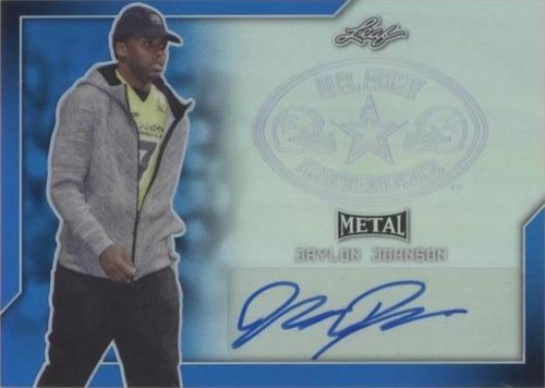 2017 Leaf Metal U.S. Army All-American Bowl Jaylon Johnson #BA-JJ1