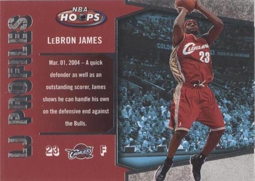 2005-06 NBA Hoops - LeBron James #LBJ-12