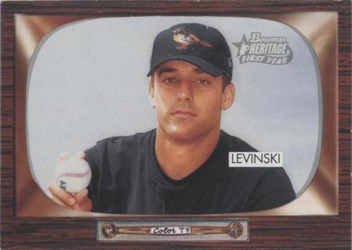 2004 Bowman Heritage - Donald Levinski #313