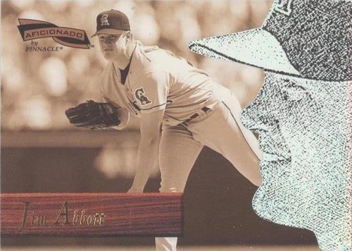 1996 Pinnacle Aficionado - Jim Abbott #61