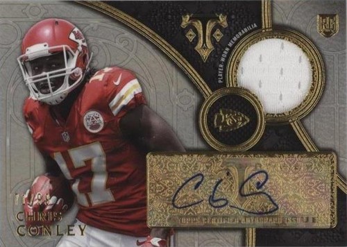 2015 Topps Triple Threads Chris Conley #TTRAR-CC