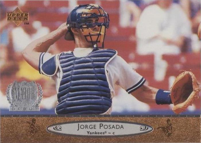 Cubierta superior 1996 - Jorge Posada #159