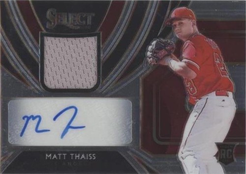 2020 Panini Select - Matt Thaiss #RJA-MT
