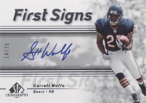 2007 SP Chirography Garrett Wolfe #FS-GW